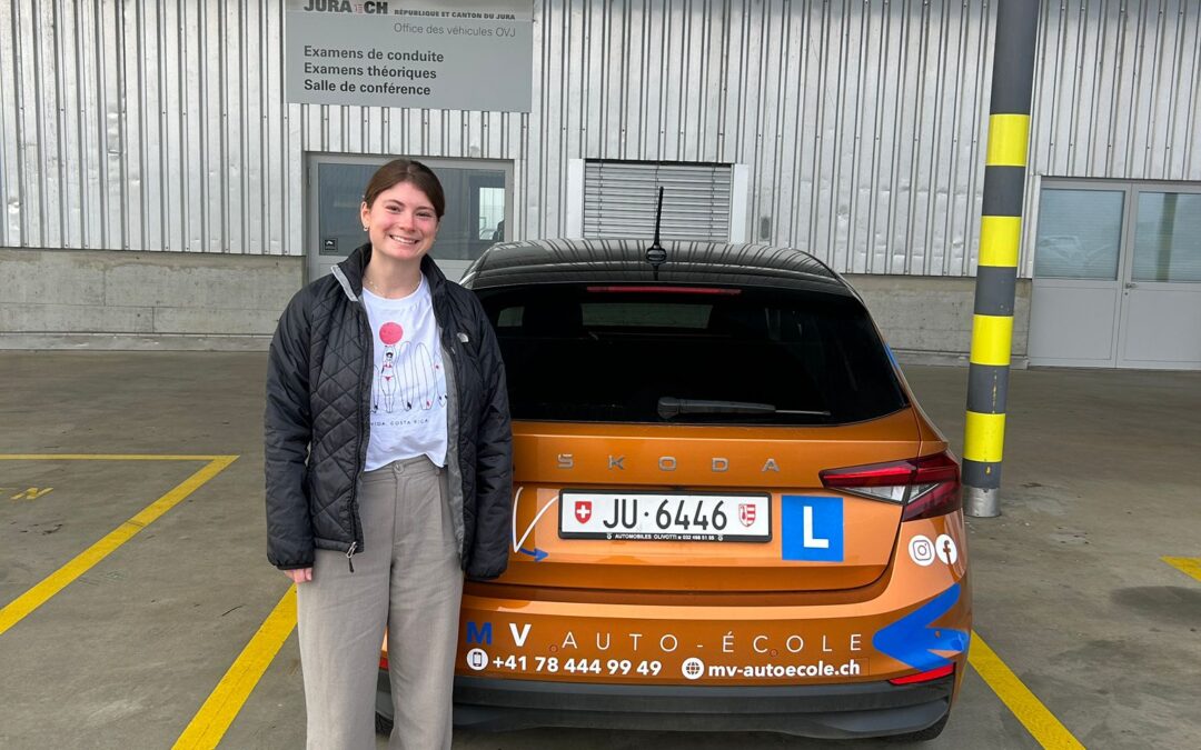 Réussite permis Angie Cremona